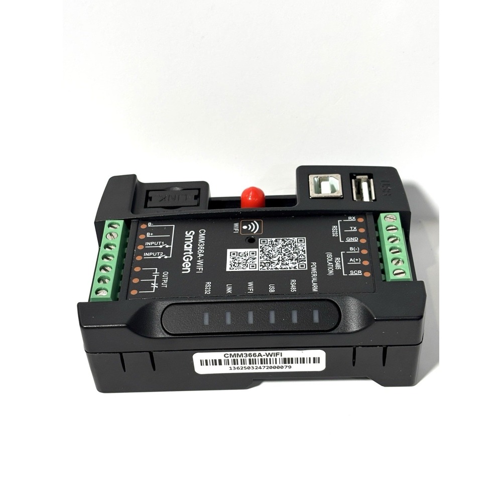 SmartGen CMM366A-WIFI Generator Controller Module RS485 RS232 Remote WiFi - Picture 5 of 12